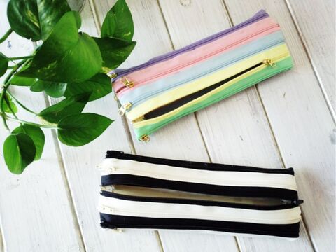 100均ファスナーでdiy どこからでも出し入れ可能なおしゃれペンケース 暮らしニスタ 100均ファスナーでdiy どこからでも出し入れ可能なおしゃれペンケース 暮らしニスタ