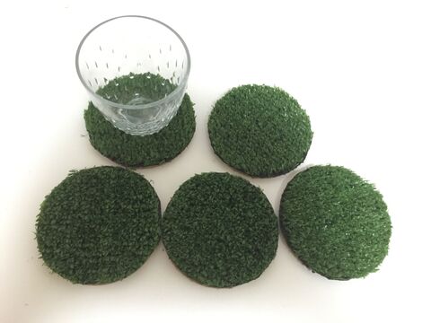100均素材で癒しの芝生コースター 暮らしニスタ 100均素材で癒しの芝生コースター 暮らしニスタ