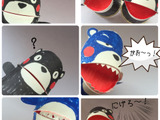 みんなで遊ぼ！簡単♡紙コップでパクパくまモン♪