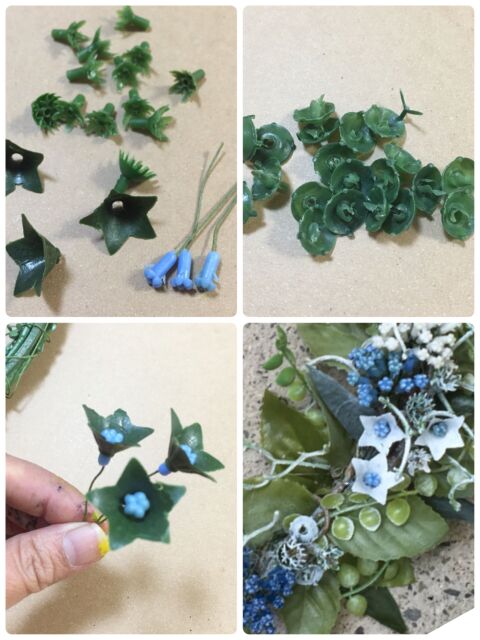 100均造花をリメイク 花は無いけど華やかなリース 暮らしニスタ 100均造花をリメイク 花は無いけど華やかなリース 暮らしニスタ