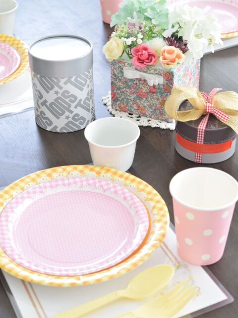 紙皿や紙コップでカジュアルにかわいく スイーツ持ち寄りパーティー 暮らしニスタ