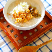 とりの手羽元で作る!絶品中華粥のレシピ