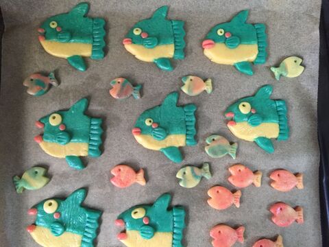 100均くまさん型でマンボウクッキー 暮らしニスタ 100均くまさん型でマンボウクッキー 暮らしニスタ