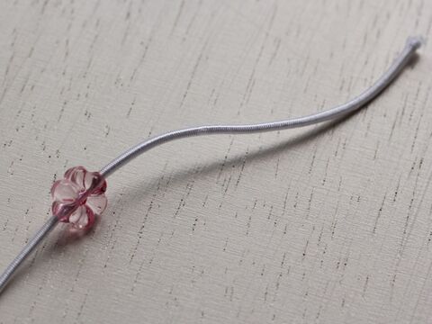 100均くるみボタンで手作り はぎれ レースのさわやかヘアゴム 暮らしニスタ