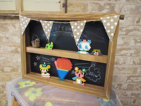 100均で お悩み解決 アクアビーズのディスプレイ 収納 暮らしニスタ