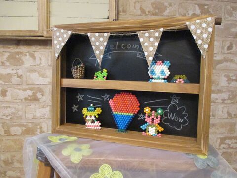 100均で お悩み解決 アクアビーズのディスプレイ 収納 暮らしニスタ