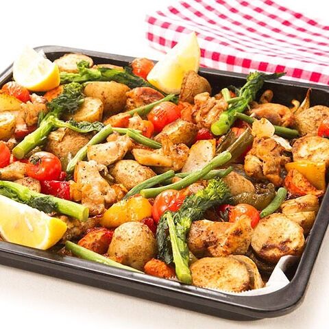 ちょっとの香辛料で大きく差がつく チキンと野菜のオーブン焼き ガラムマサラ風味 暮らしニスタ