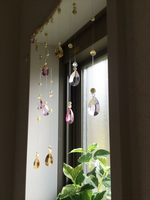 キラキラ輝くビーズで手作り ドロップガーランド 暮らしニスタ キラキラ輝くビーズで手作り ドロップガーランド 暮らしニスタ