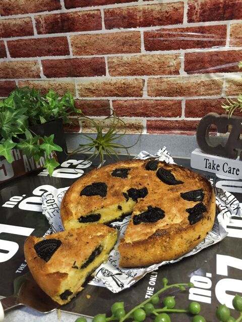 ホットケーキミックスと炊飯器で オレオ入りチーズケーキ 暮らしニスタ ホットケーキミックスと炊飯器で オレオ入りチーズケーキ 暮らしニスタ