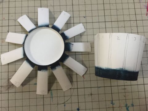 紙コップ セリアでハンドメイド モクモク雲のカゴカップ 暮らしニスタ 紙コップ セリアでハンドメイド モクモク雲のカゴカップ 暮らしニスタ
