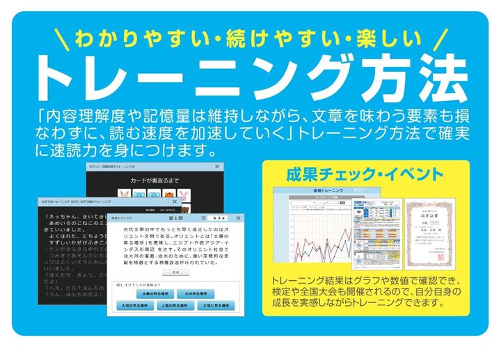 勉強効率アップ&スポーツにも役立つ!?「速読」を体験してみよう!
