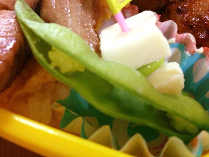 枝豆にびっくり仕掛け！ちょっぴりドキドキ秘密のお弁当☆