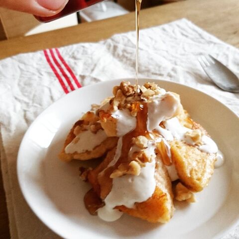おうちカフェ クリームチーズメイプルナッツ 簡単おしゃれフレンチトースト 暮らしニスタ おうちカフェ クリームチーズメイプルナッツ 簡単おしゃれフレンチトースト 暮らしニスタ