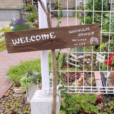 手作りガーデンピック 端材にステンシルでお気に入りを作っちゃお 暮らしニスタ