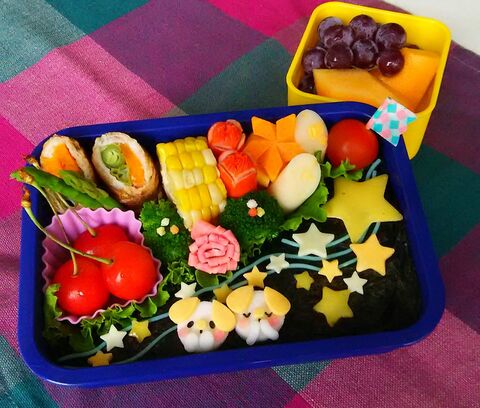 キャラ弁 七夕弁当 星に願いを 暮らしニスタ