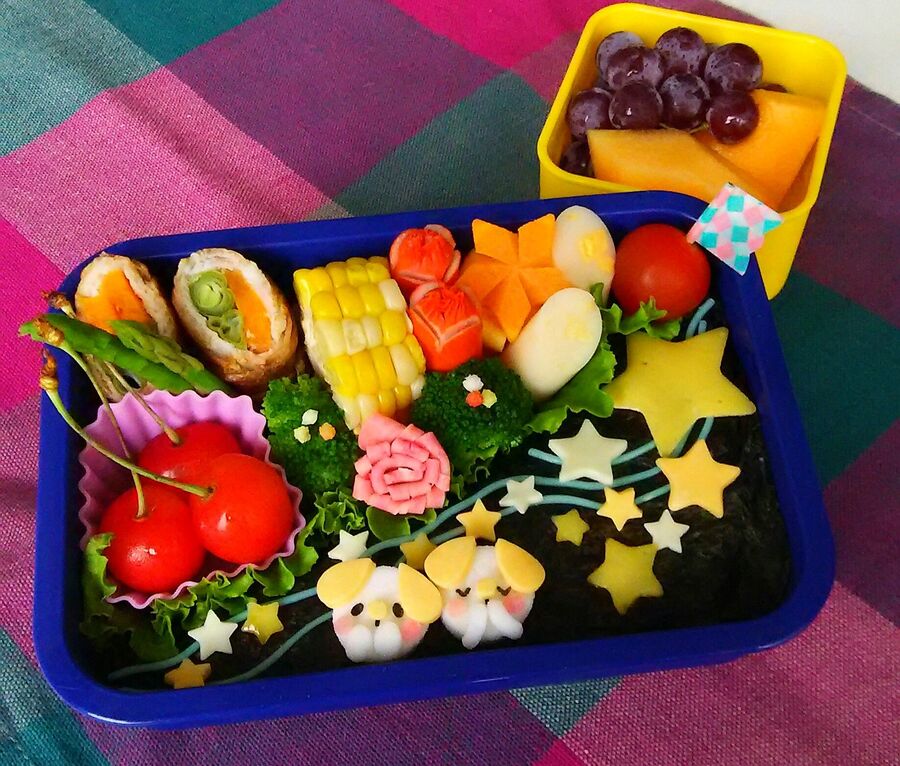 キャラ弁 七夕弁当 星に願いを 暮らしニスタ キャラ弁 七夕弁当 星に願いを 暮らしニスタ