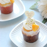 ヨーグルトクリーム×ホットケーキミックスで作る! 夏のミニカップケーキ☆