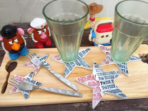 セリアの粘土1個で作る便利なアメリカン星モチーフ 暮らしニスタ