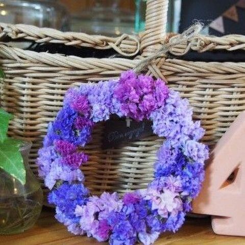 お手頃お手軽ドライフラワーで簡単 リースの作り方 暮らしニスタ お手頃お手軽ドライフラワーで簡単 リースの作り方 暮らしニスタ