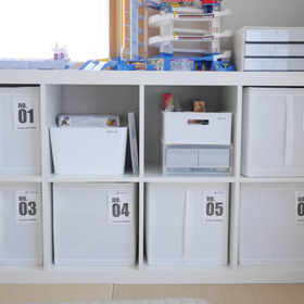 軽い！シンプル！IKEAで作るおもちゃ収納（別のシリーズでコラボしてみる）