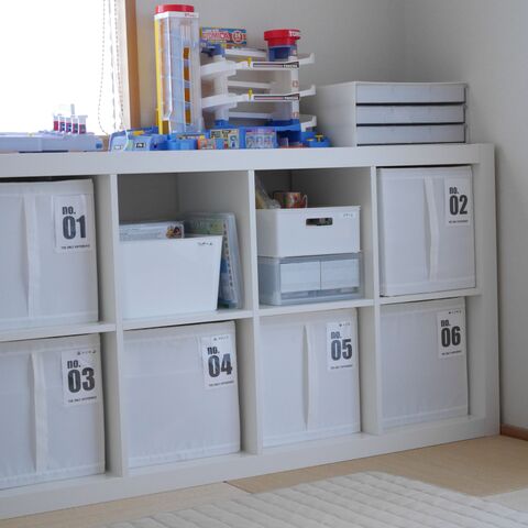 軽い シンプル Ikeaで作るおもちゃ収納 別のシリーズでコラボしてみる 暮らしニスタ