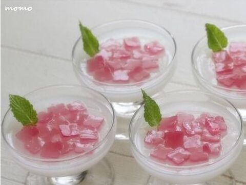 カルピスでキラキラあじさいゼリーのレシピ 暮らしニスタ カルピスでキラキラあじさいゼリーのレシピ 暮らしニスタ
