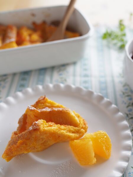 冷やして美味しい！オレンジフレンチトースト☆トースターでつくる作り置きスイーツ