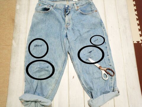 ダサいおばちゃんデニムをおしゃれにリメイク 暮らしニスタ ダサいおばちゃんデニムをおしゃれにリメイク 暮らしニスタ