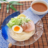 作って、食べて、旅気分♪夏の麺めぐり「広島つけ麺風うどん」