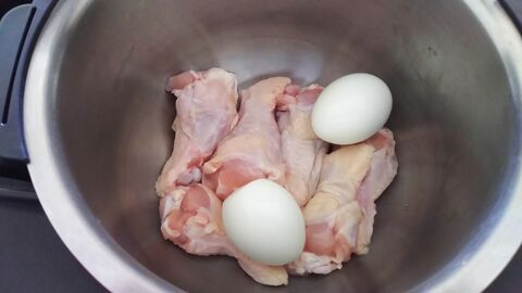 レシピ シャープのホットクックで 鶏とゆで卵の甘辛煮 暮らしニスタ