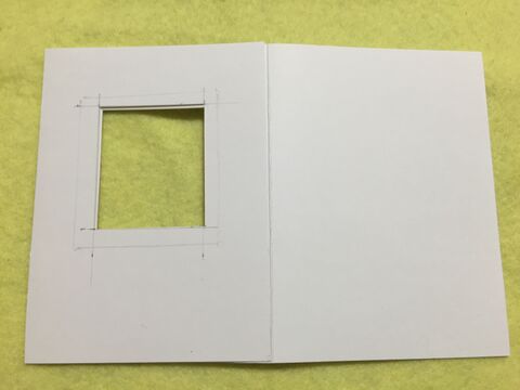 焼かないプラ板 窓のあるメッセージカードの作り方 暮らしニスタ 焼かないプラ板 窓のあるメッセージカードの作り方 暮らしニスタ