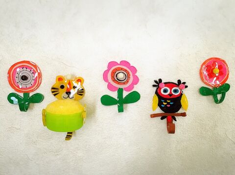 プラバンで作ろう楽しい 北欧柄の壁掛けフック 暮らしニスタ