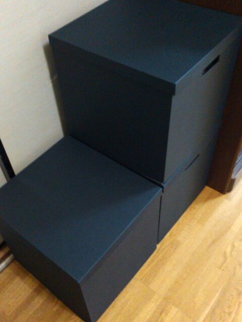 Ikeaのtjenaでペットボトル収納 暮らしニスタ