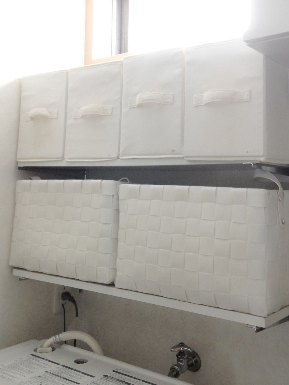 ニトリの収納ボックスで 洗面所収納がすっきり定位置管理 暮らしニスタ