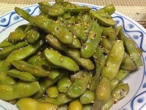 レンジで簡単 枝豆のうまうまおつまみ 暮らしニスタ