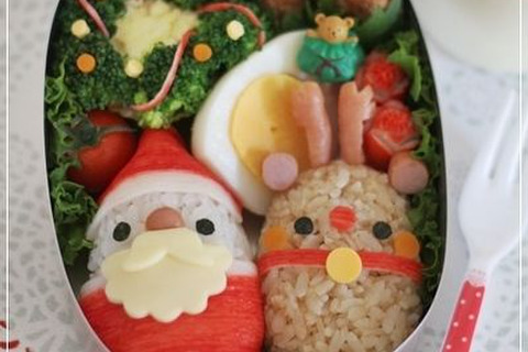 子どもが喜ぶクリスマスキャラ弁 サンタクロースやトナカイなど可愛いキャラの作り方もご紹介 暮らしニスタ