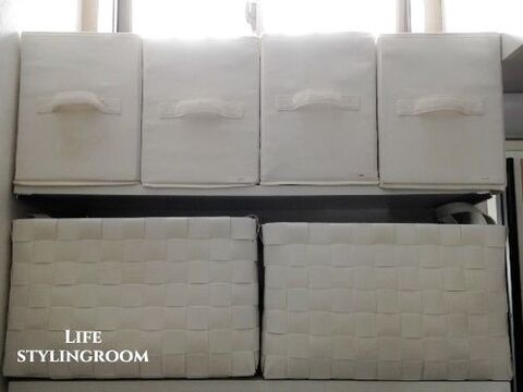 ニトリの収納ボックスで 洗面所収納がすっきり定位置管理 暮らしニスタ