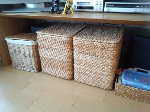 おもちゃはざっくり 無印良品ラタン収納boxで 暮らしニスタ おもちゃはざっくり 無印良品ラタン収納boxで 暮らしニスタ