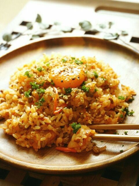 火を使わない 納豆キムチチャーハン 暮らしニスタ