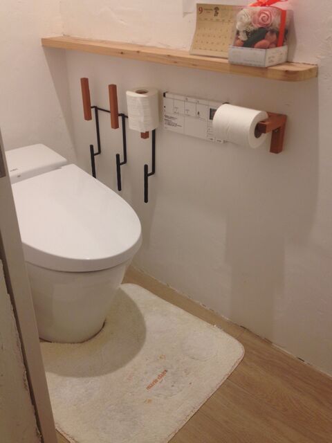 予備のトイレットペーパー収納 暮らしニスタ