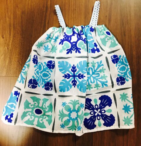 100均手ぬぐいでチュニック兼スカート2way子供服 Part2 暮らしニスタ