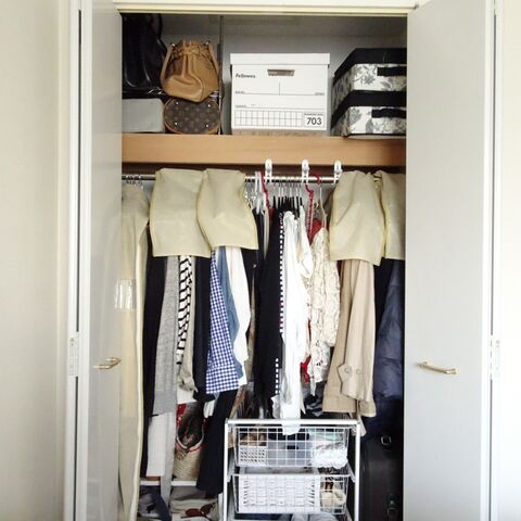 着る服が無い を解消 自分に自信が取り戻せたクローゼット収納 暮らしニスタ