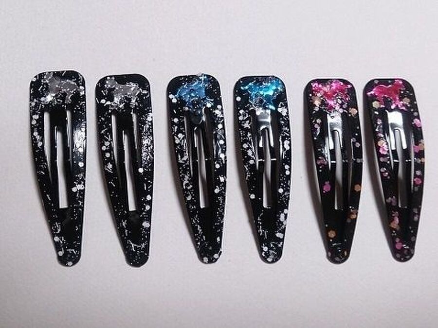 ヘアピンに塗るだけ マニキュアで螺鈿 らでん 風 暮らしニスタ ヘアピンに塗るだけ マニキュアで螺鈿 らでん 風 暮らしニスタ