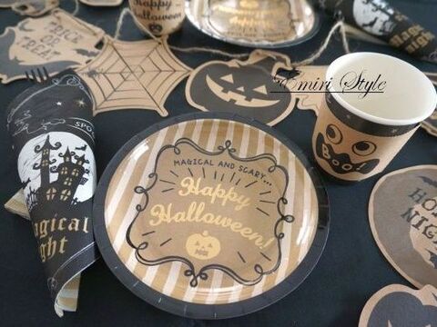 カフェ風 おしゃれ ハロウィン 100均テーブルコーディネート 暮らしニスタ