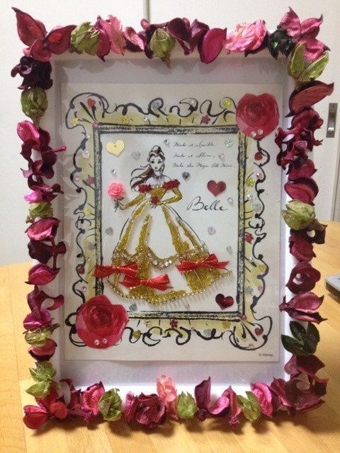 100均の額で作るディズニープリンセスデコピクチャー 暮らしニスタ 100均の額で作るディズニープリンセスデコピクチャー 暮らしニスタ