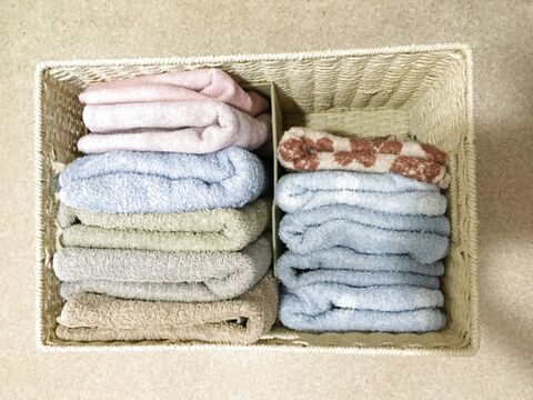 ニトリのバスケットとセリア 100均 の不織布収納ボックスで ボックス In バスケット 暮らしニスタ ニトリのバスケットとセリア 100均 の不織布収納ボックスで ボックス In バスケット 暮らしニスタ