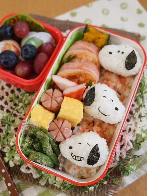 いろんな表情で可愛い スヌーピーのキャラ弁 暮らしニスタ いろんな表情で可愛い スヌーピーのキャラ弁 暮らしニスタ