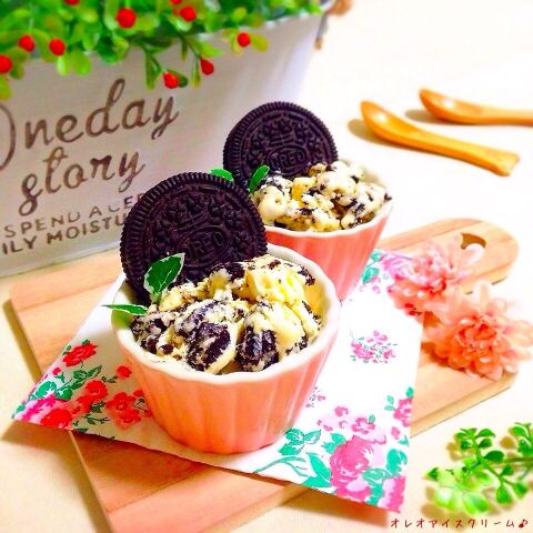 材料3つ 簡単バニラアイスクリーム 暮らしニスタ