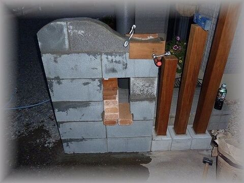 外構diy 洋風門袖の作り方 暮らしニスタ 外構diy 洋風門袖の作り方 暮らしニスタ