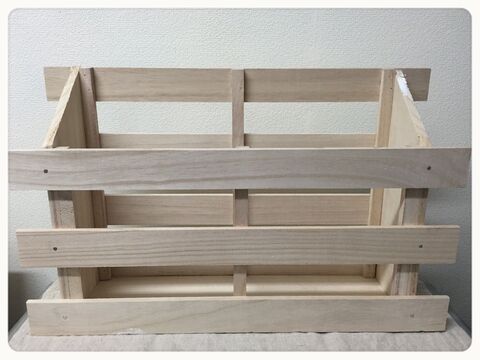 セリアのすのこでマガジンラックをdiy 暮らしニスタ